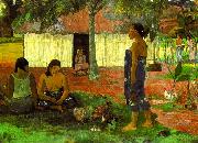 Paul Gauguin Why Are You Angry painting